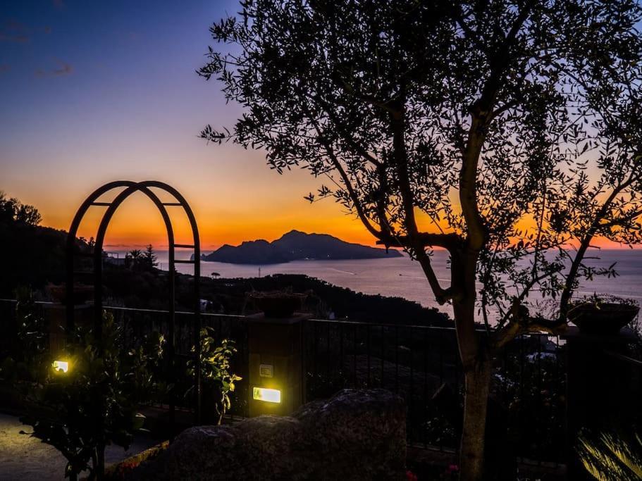 Villa Capri Wonderful View Massa Lubrense Extérieur photo